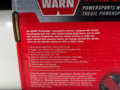 Warn provantage 3,500 lb winch 90350