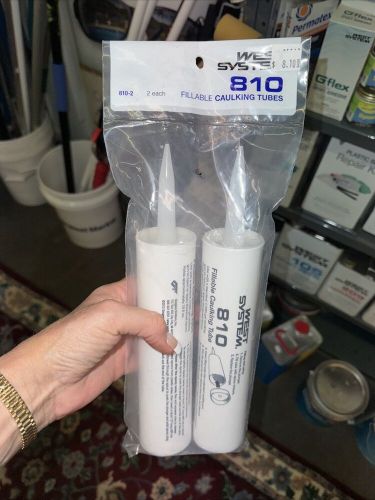 West system brand caulk fillable tube 2-pk #810-2