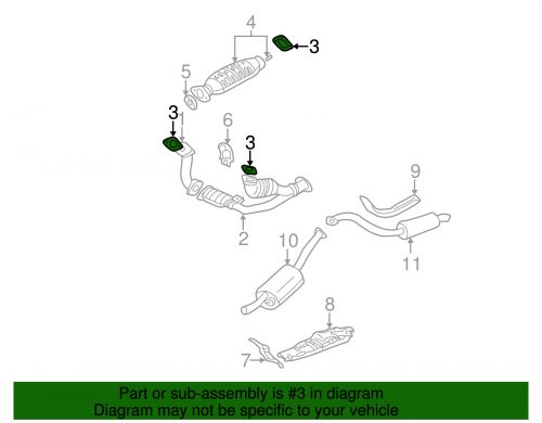 Genuine mitsubishi gasket mb687004