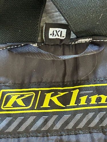 Klim klimate snowmobile bibs - black- 4xl gore-tex