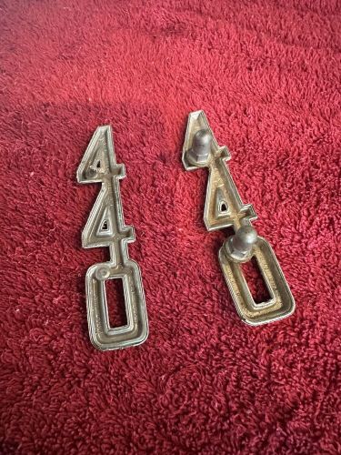 Original 440 badges ￼