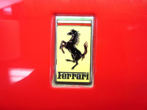 1995 ferrari 355 f355 spider motronic 2.7 red front hood trunk body     video