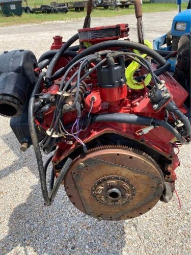 Volvo penta gm  4.3l marine gas inboard engine running take-out