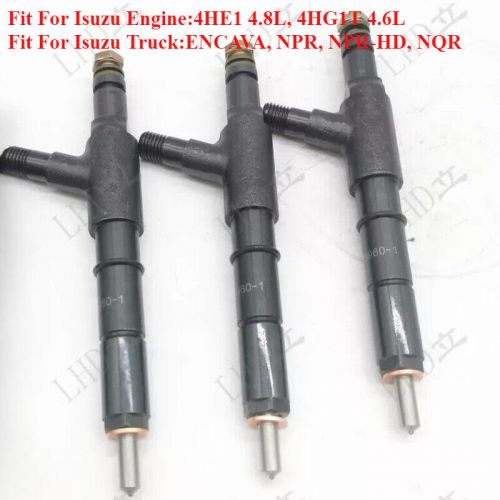 3pcs fuel injector 8971489601 for isuzu engine 4hg1t 4he1 truck npr npr-hd nqr~