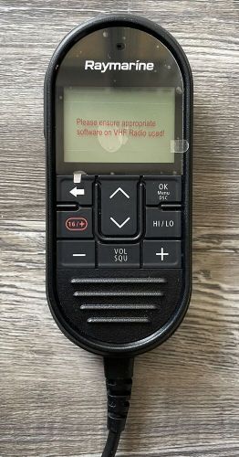 Raymarine a80289 raymic 60/70 remote handset second station radio vhf v1.53