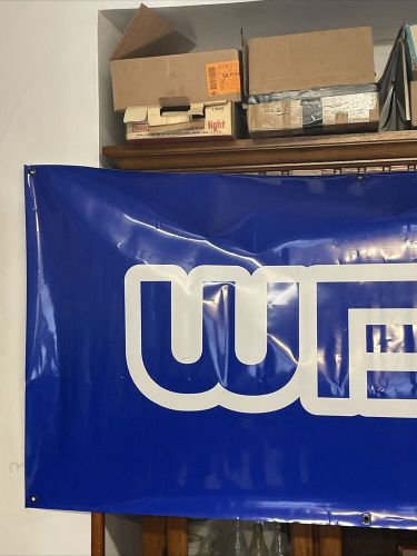 Wps western power sports  6’ x 36&#034; vinyl sign banner  dealer