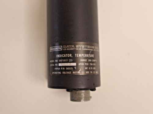 RAGEN DST1017-29 Temperature Indicator / Piper 56515-4 Removed Working with Tag, US $300.00, image 11