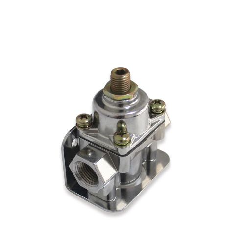 1x adjustable fuel pressure regulator for holley 12-804 1-4 psi 3/8&#034; npt ports