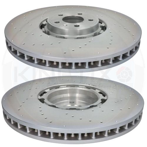 For audi rs6 c8 rs7 4k front brake discs pair 420mm x 40mm 4k0615301q/r/s