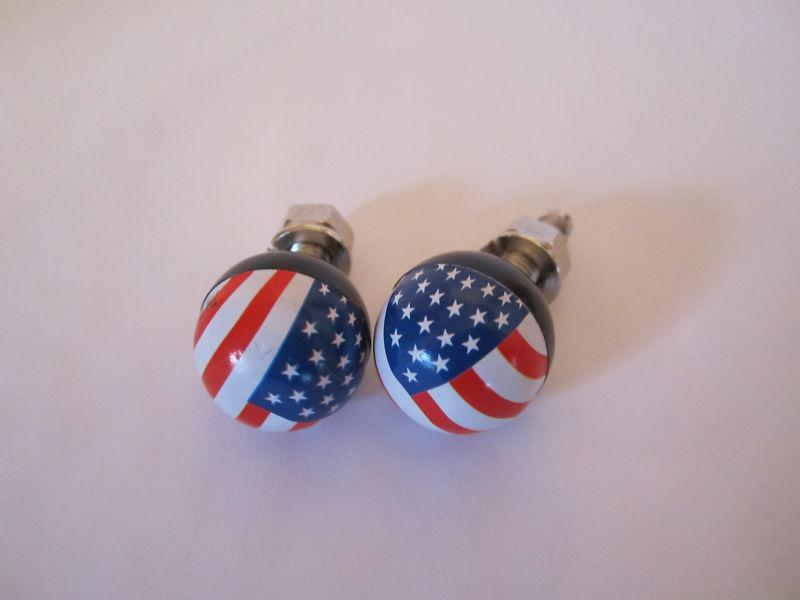 American flag plate bolts for any hot rat or street rod