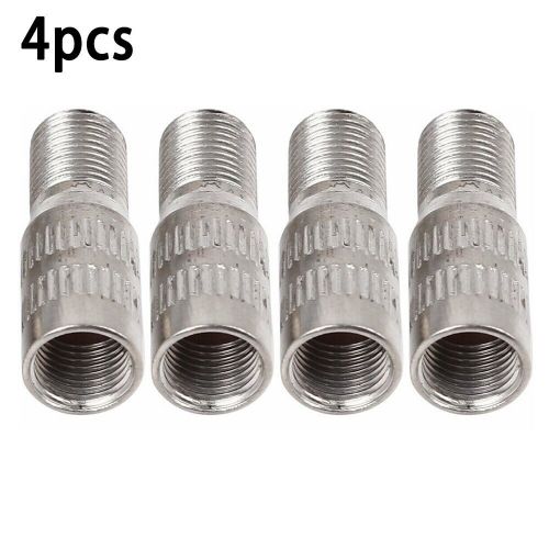 4pcs 27mm chrome tyre wheel valve stem cap extension extender for car truck