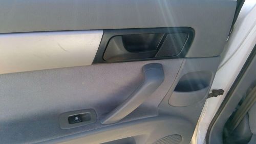 2006-2008 suzuki forenza driver left rear inside door trim panel only back gray