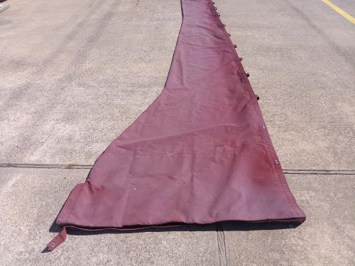 Boaters&#039; resale shop of tx 2408 5551.64 mainsail 4&#039; x 16&#039; sail cover w extenders