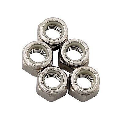 Arp 400-8764 - 3/8&#034;-24 stainless steel sae nut with nylon insert (5 pieces)