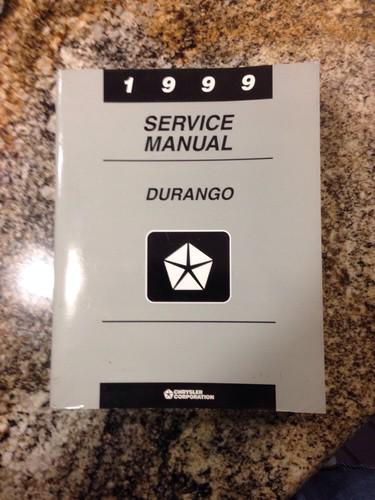 Durango service manual 1999