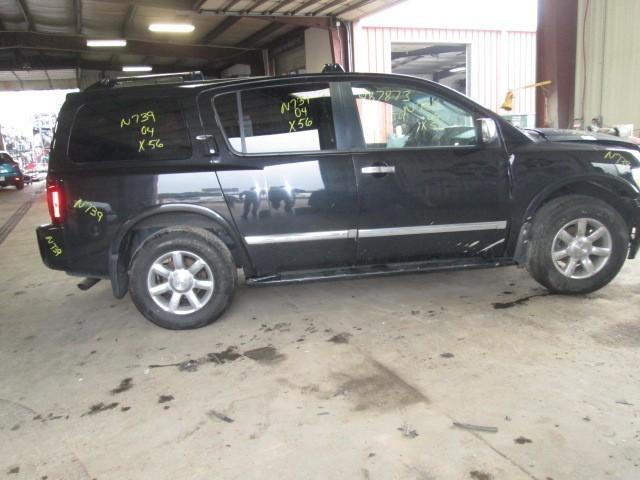 04 infiniti qx56 second row driver side bucket rear seat