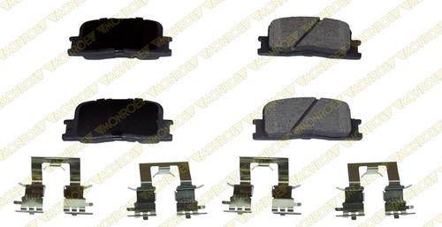 Monroe gx885 brake pad or shoe, rear-monroe prosolution ceramic brake pad