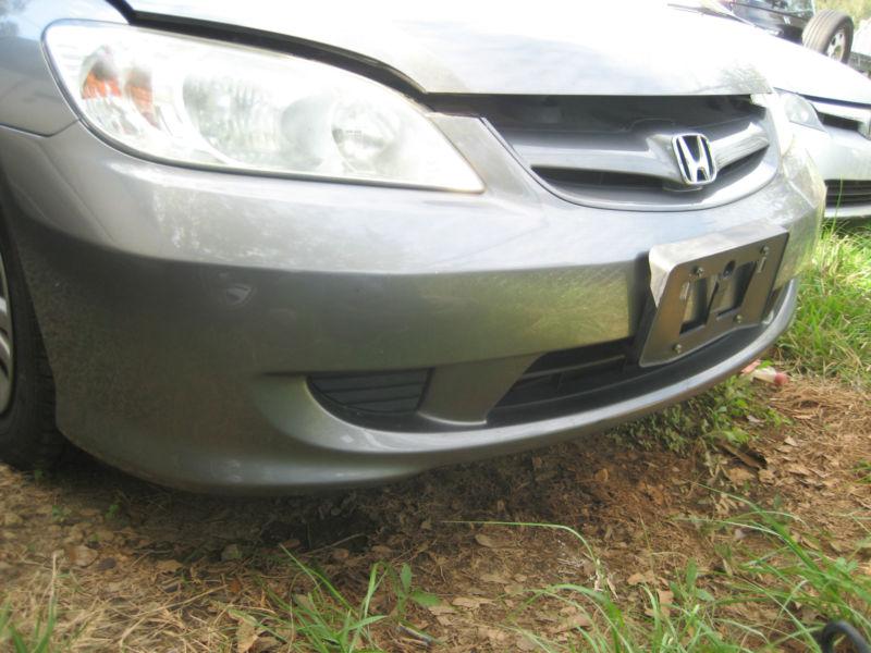 04 05 honda civic front bumper sedan 4 dr exc. hybrid