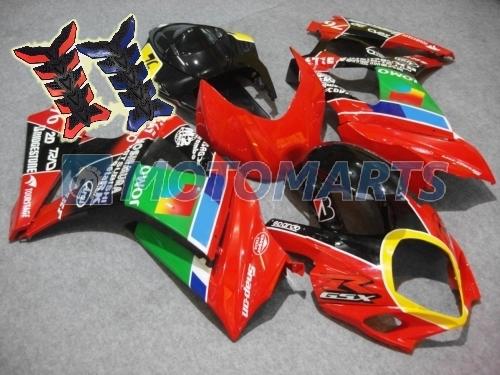 Free tank pad! injection fairing body kit for suzuki gsx r 1000 k7 2007 2008 ax