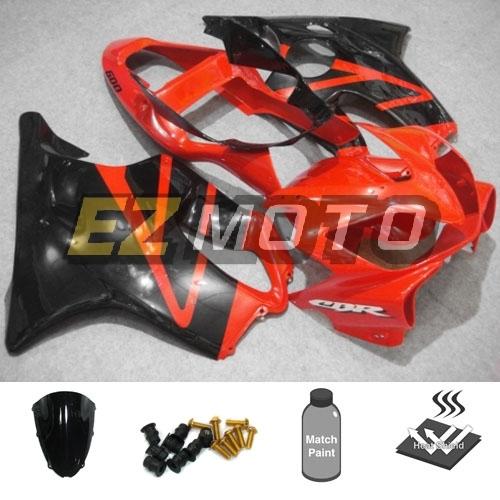 Inj fairing package w/ windscreen & bolts for honda cbr600 f4i 2001 2002 2003 aj