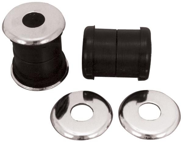 Handlebar bushings set rubber handlebar bushing set for harley triple tree