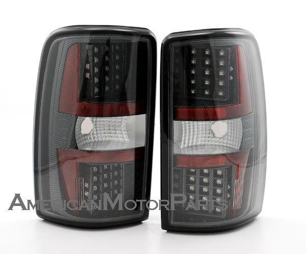 Depo pair carbon fiber style altezza tail lights chevy gmc suburban tahoe yukon