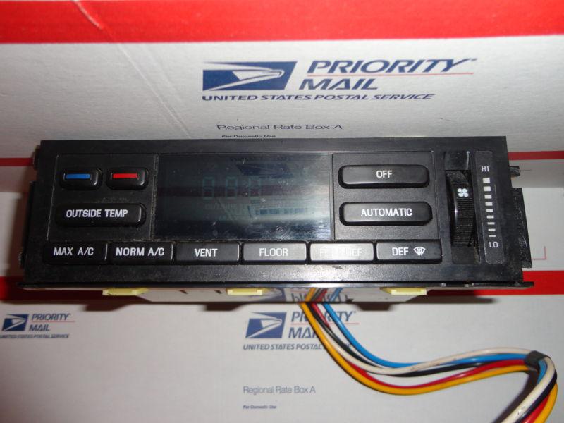 1995 - 1997 lincoln town car digital ac eatc heater temperature climate control