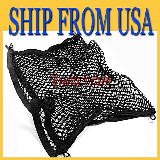 Us car auto trunk cargo net mesh hook exterior rear storage luggage for yamaha