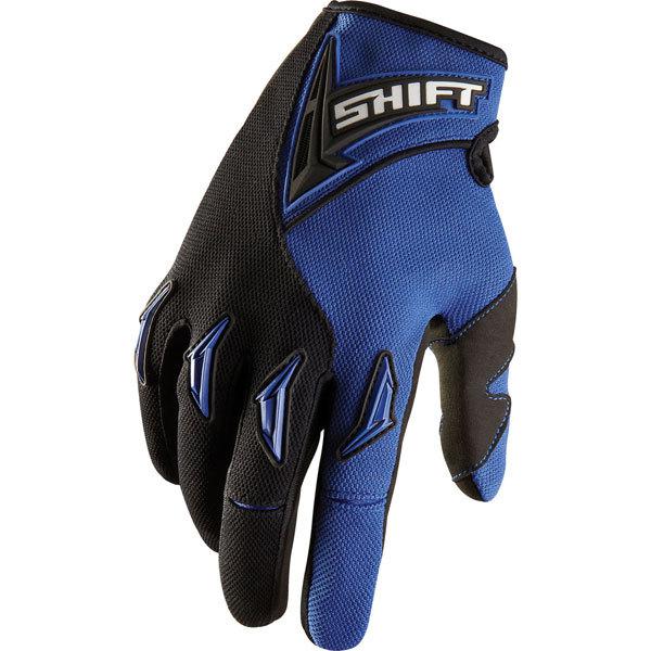 Blue s shift racing assault youth gloves 2013 model