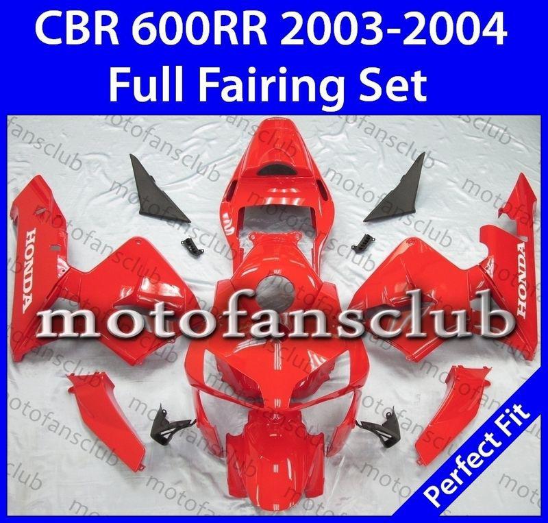 Fit honda cbr600rr 03 04 cbr 600 rr 2003 2004 fairing kit bodywork #47 b