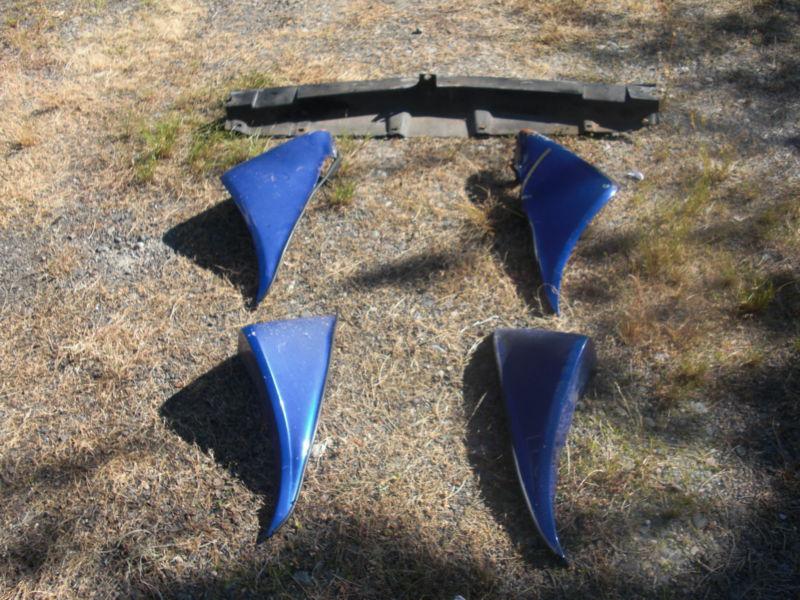 1979 trans am wheel opening spoiler set 1970-81 bandit indy ws6 y84