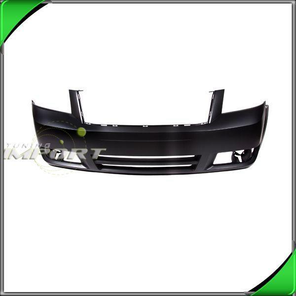 08-10 caravan front bumper cover replacement black plastic primed capa certified