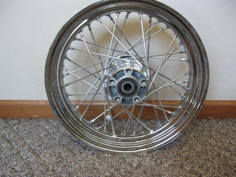 2007 harley davidson heritage softail classic spoke wheel