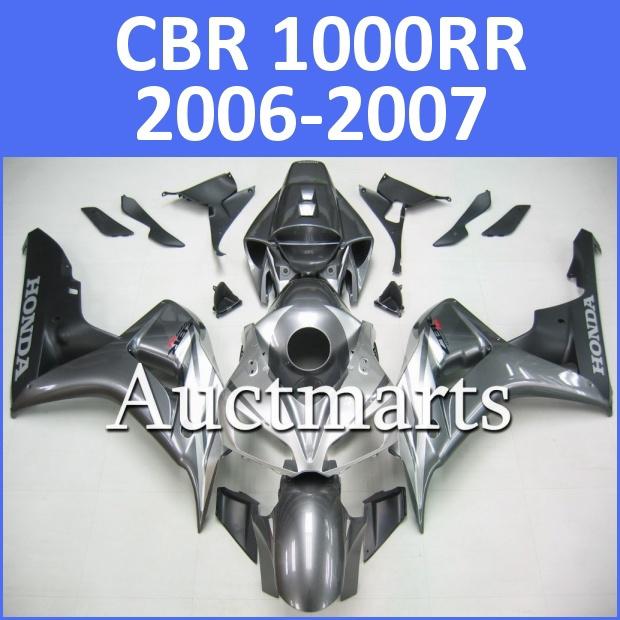 Fit honda 06 07 cbr1000rr cbr 1000 rr 2006 2007 fairing kit abs plastics e33 d10