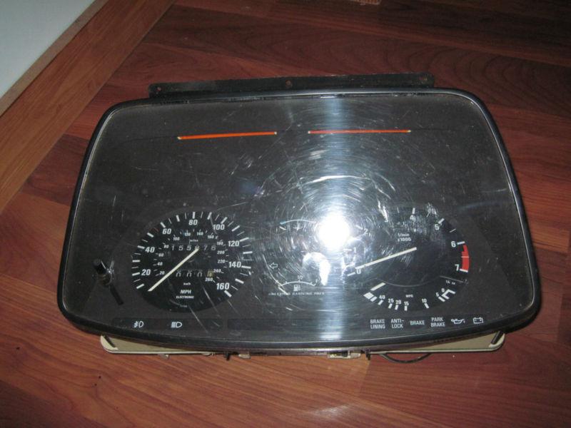 Bmwe23 e24 e28 528e 533i 535i speedo tach instrument cluster