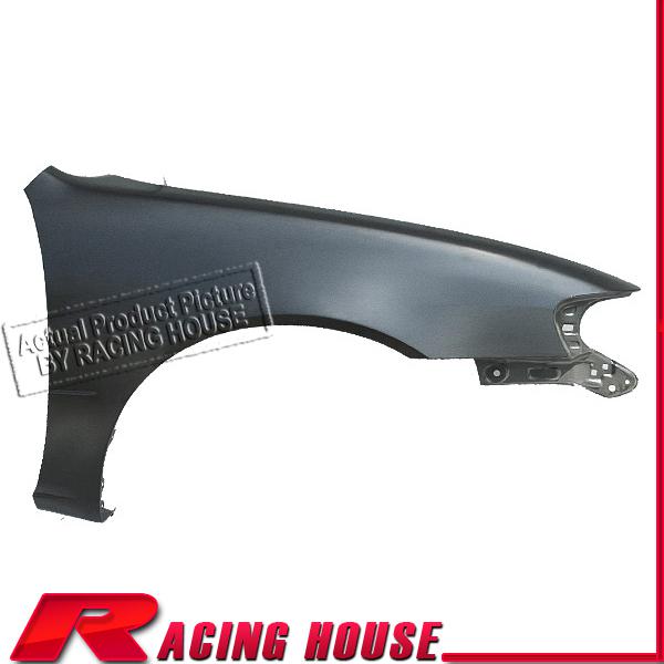 1998-2001 geo prizm newacement front fender passenger right primered black rh