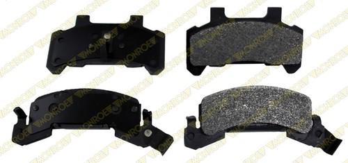 Monroe fx289 brake pad or shoe, front-monroe prosolution semi-metallic brake pad