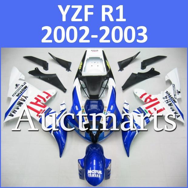 Fit yamaha yzf r1 02 03 yzfr1 2002 2003 1000 fairing kit bodywork b7 d13