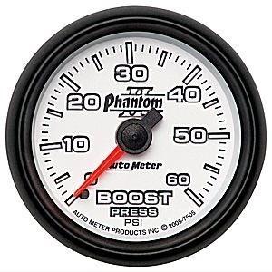 Autometer 2-1/16in. boost; 0-60 psi; mech