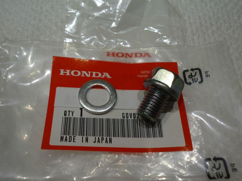 Honda oil drain bolt plug oem 50 70 90 100 125 160 cb cl sl 