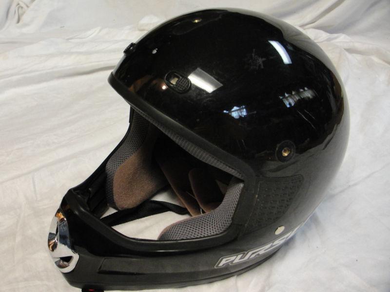 Pursuit mx4 motocross motorcycle helmet size l large snell dot approved 