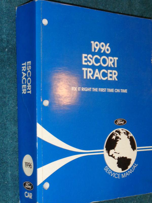 1996 ford escort / mercury tracer shop manual / original service book