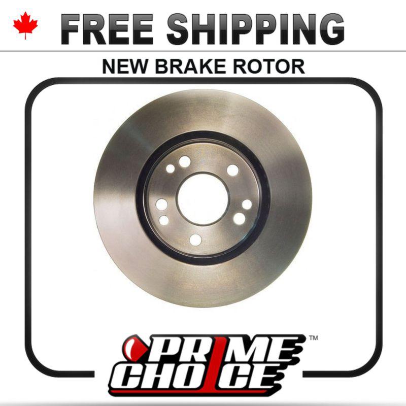 1 premium new disc brake rotor for front fits left driver / right passenger side