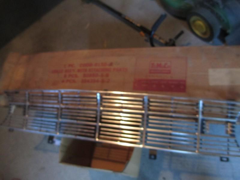 Nos new 1960 ford falcon chrome grill vintage correct fomoco parts very nice nos