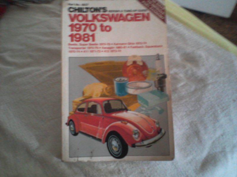 Chiltons volkswagon manual