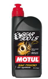  motul 102686 gear 300 ls 75w-90 1 liter lubricant for gearbox 100% synthetic