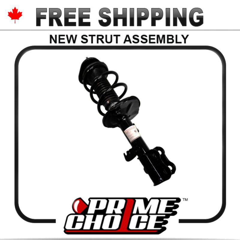 New front drivers side quick install strut assembly for a toyota corolla