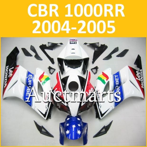 Fit honda 04 05 cbr1000rr cbr 1000 rr 2004 2005 fairing kit abs plastics d12 b02