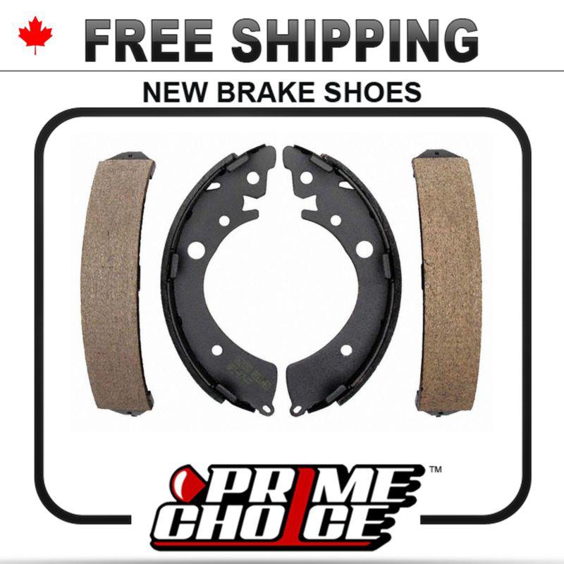 Prime choice new premium brake shoe set 4 shoes rear pair