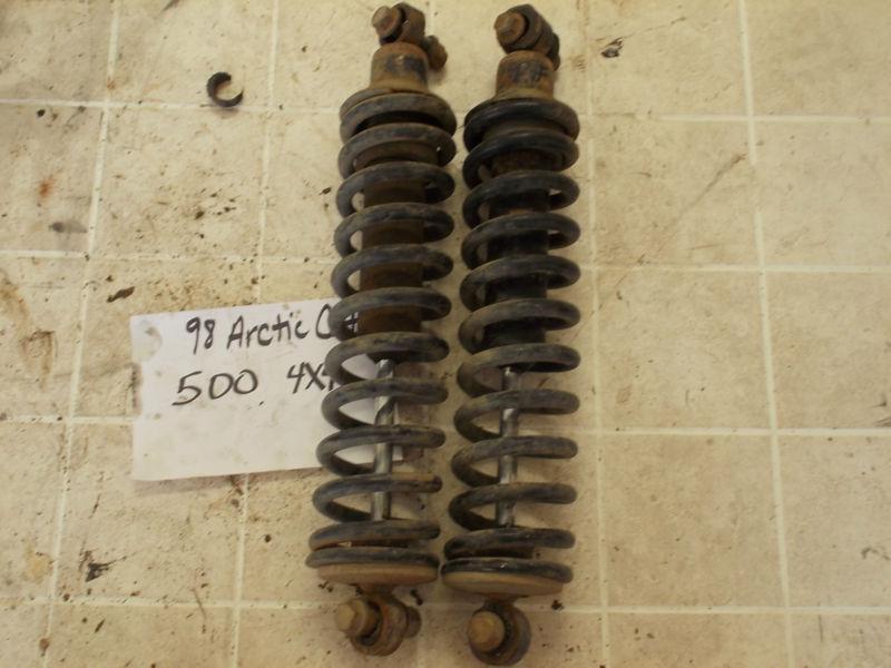 98 1998arctic cat 500 automatic 4x4 front shocks front suspension